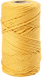 CC Macramékoord 2 mm 198 m Geel