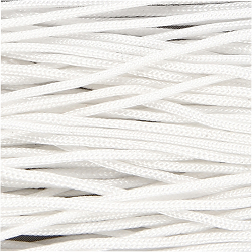 CC Macramé Koord 1 mm Wit 10 m-2