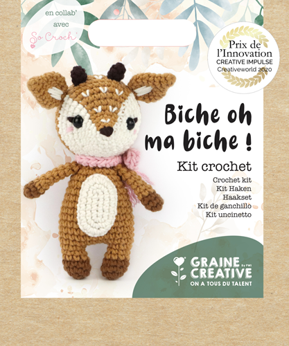GC Amigurumi Haakpakket Hert 17 cm