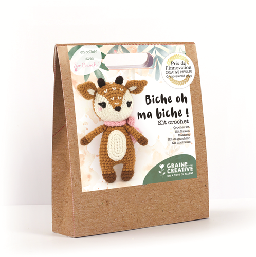 GC Amigurumi Haakpakket Hert 17 cm-3