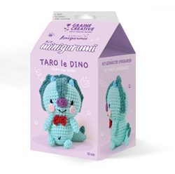 GC Amigurumi Haakpakket Taro de Dinosaurus 10 cm
