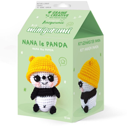 GC Minigurumi Haakpakket Nana de Panda 10 cm