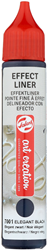 TAC Effect liner 28 ml Elegant Zwart