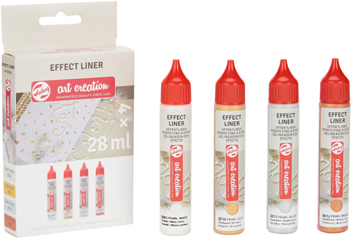 TAC Effect liner Set Standaard 4 stuks 28 ml