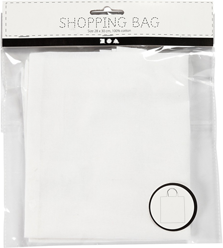 CC Katoenen Tas 28x30 cm Wit-2