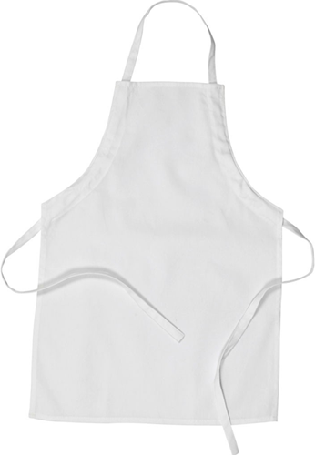 CC Katoenen Kinderschort 43x61 cm Wit