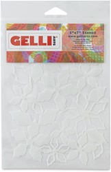 Gelli Arts Kerststerren Stencil 12,7 x 17,8cm
