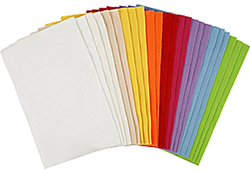 CC Hobbyvilt pakket Regenboog A4 24 stuks