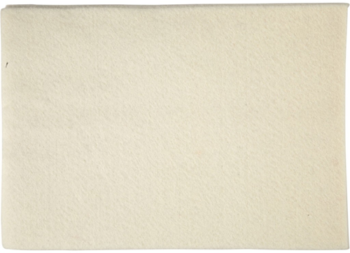 CC Craft Felt, off-white, A4, 210x297 mm, thickness 1,5-2 mm, 10 sheet/ 1 pack-3