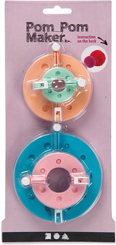 CC Pompom Maker Set 4 stuks-3