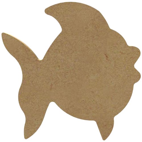 Gomille MDF Figuur 12x12 cm Vis
