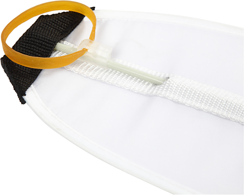 CC Nylon Vlieger 17x14 cm Wit-3