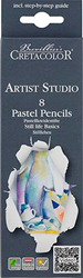 Cretacolor Pastel Potloden Set 8 stuks