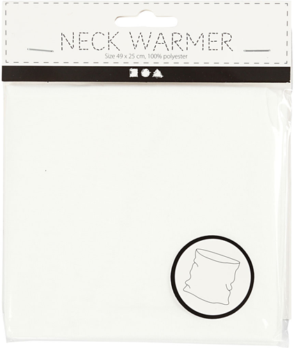 CC Polyester Nekwarmer 49x25 cm Off-white-2