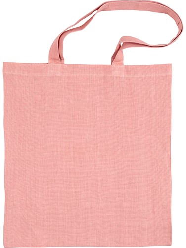 CC Katoenen Draagtas 38x42 cm Roze