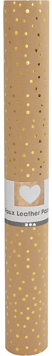 CC Faux Leather Papier Rol met Print 100x50 cm Stippen-2