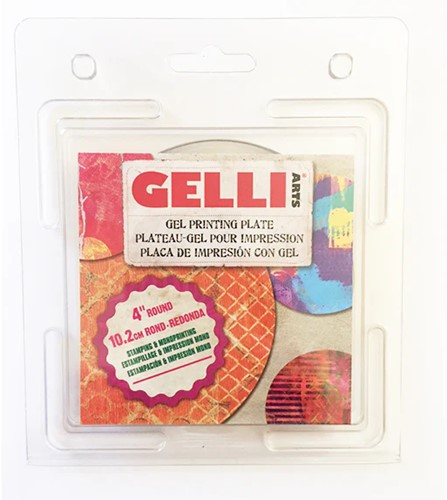 Gelli Arts Gel Print Plaat Rond 10 cm