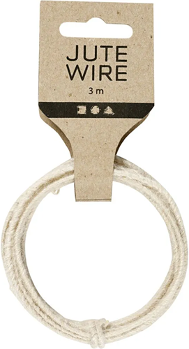 CC Jute Koord 2-4 mm Wit 3 m-3