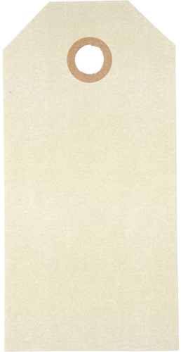 CC Labels 5x10 cm Naturel 20 stuks