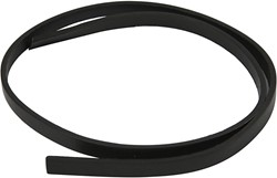 CC Band Van Imitatieleer 1M Zwart 