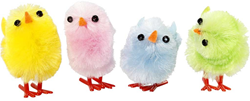 CC Easter Chicks, pastel colours, H: 30 mm, 12 pc/ 1 pack