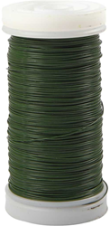 CC Florist Wire, green, thickness 0,31 mm, 100 g, 160 m/ 1 roll