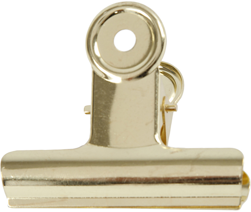 CC Metalen Klemmen 7,5 cm Koper 6 stuks
