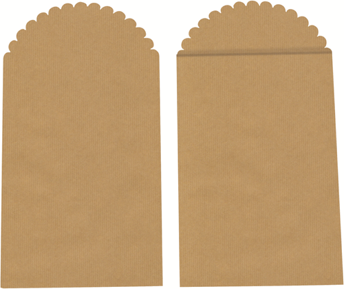 GC Cadeaudoosje 23,5x13 cm Kraft 6 stuks