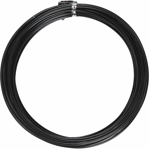 CC Alu Draad 2 mm Zwart 10 m