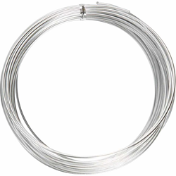 CC Alu Draad 2 mm Zilver 10 m