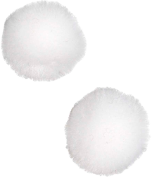 CC Pom-poms 20 mm Wit 100 stuks