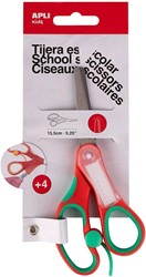Apli School Scissors Red 13.5 cm