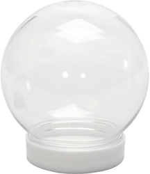 CC Plastic Bol 8,5 cm, Transparant