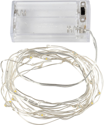 CC LED Slinger 3,15 m Zilver