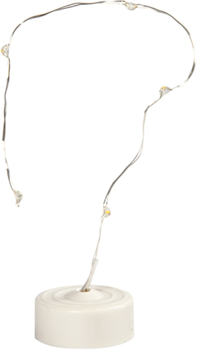 CC LED Lichtslinger 27 cm Zilver
