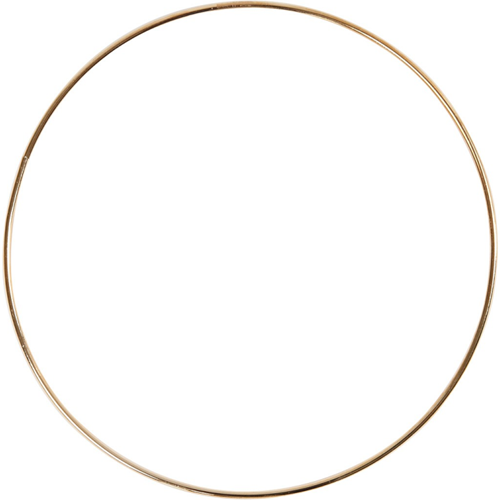 CC Metalen Ring 30 cm Goud