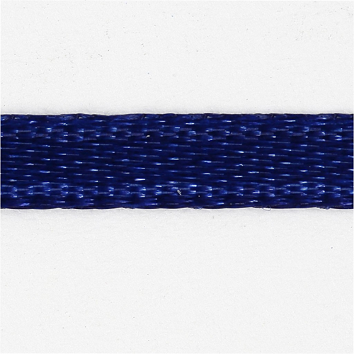 Satijnlint 3 mm 15 m Donkerblauw