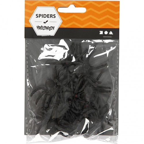 CC Zwarte Spinnen 10 stuks-2