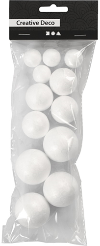 CC Piepschuim Ballen 2, 3, 4 cm, 12 stuks-2