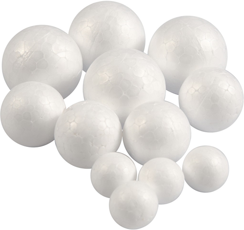 CC Piepschuim Ballen 2, 3, 4 cm, 12 stuks-3