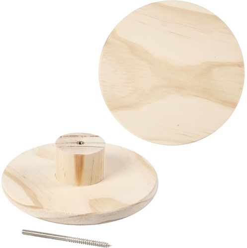 CC Houten Kapstok Cirkel Groot