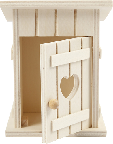 CC Triplex Toilethuis l: 8cm b: 6,5cm-2