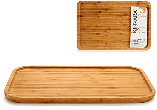 Kinvara Bamboe Dienblad Langwerpig 36x24 cm