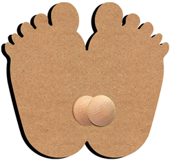 Gomille MDF Kapstok Voeten