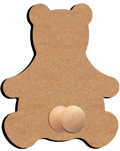 Gomille MDF Kapstok Beer