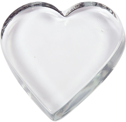 CC Heart, size 9x9 cm, thickness 15 mm, 10 pc/ 1 box