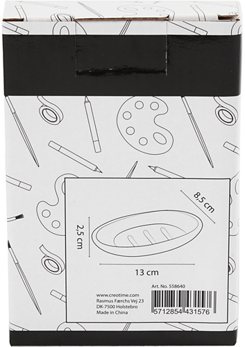 CC Glazen Zeepbakje 9,5x15x3 cm Helder-3