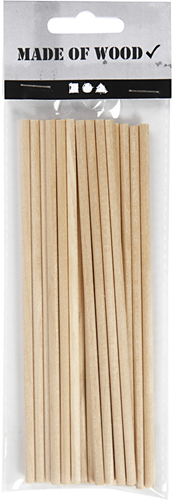 CC Sticks , L: 15 cm, Dia. 4 mm, 20 pc/ 1 pack-2