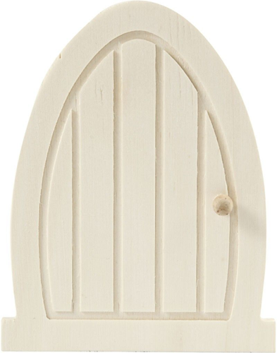 CC Houten Deur 10x13x0,5 cm