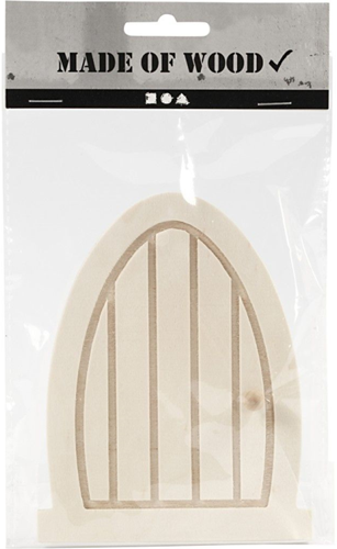 CC Houten Deur 10x13x0,5 cm-2